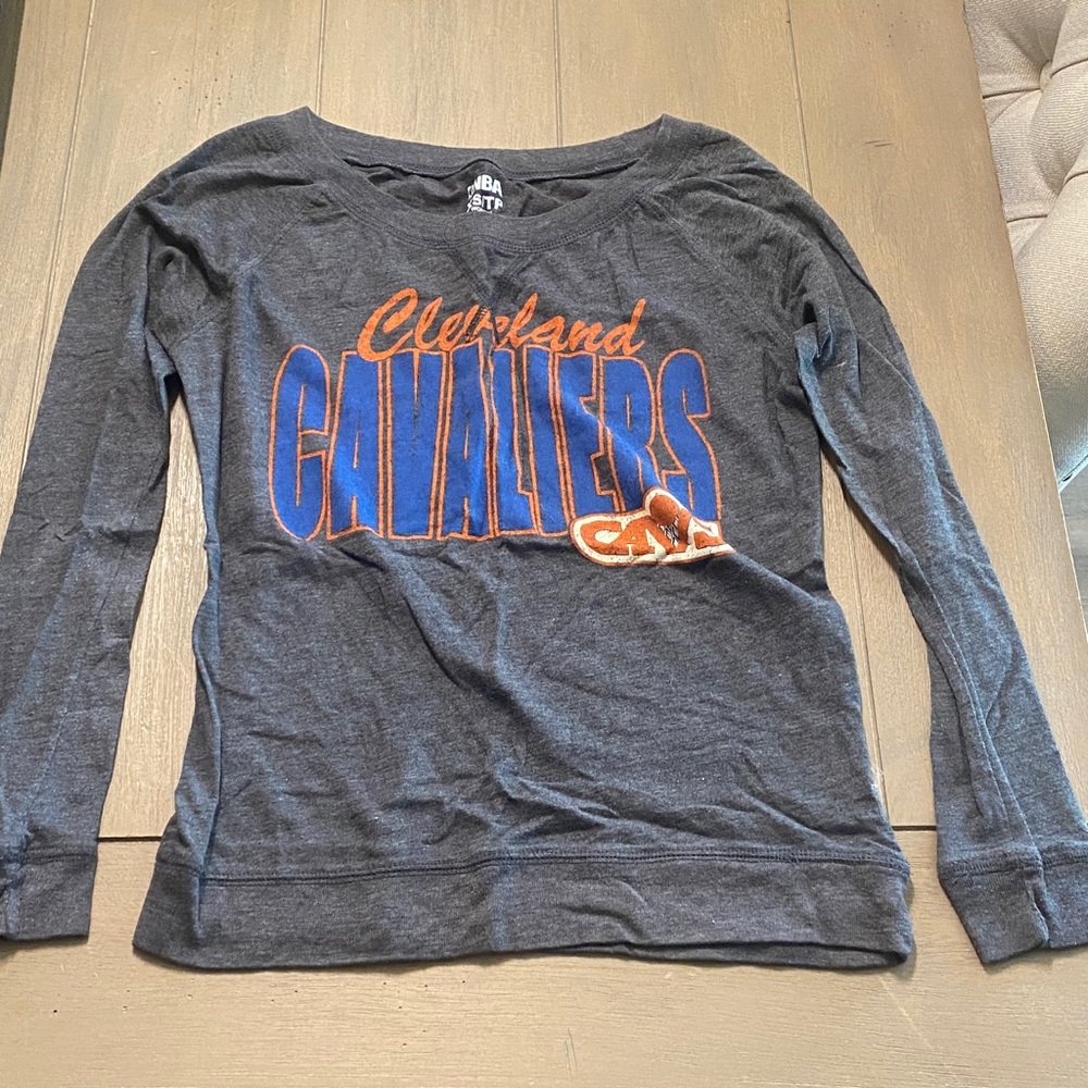 NBA Cleveland Cavaliers Charcoal Long Sleeve Tee